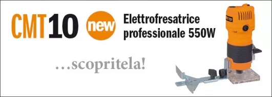 Elettrofresatrice Per Bordi 550w 230v Cmt10